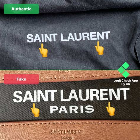 fake ysl dust bag|ysl bag like a pro.